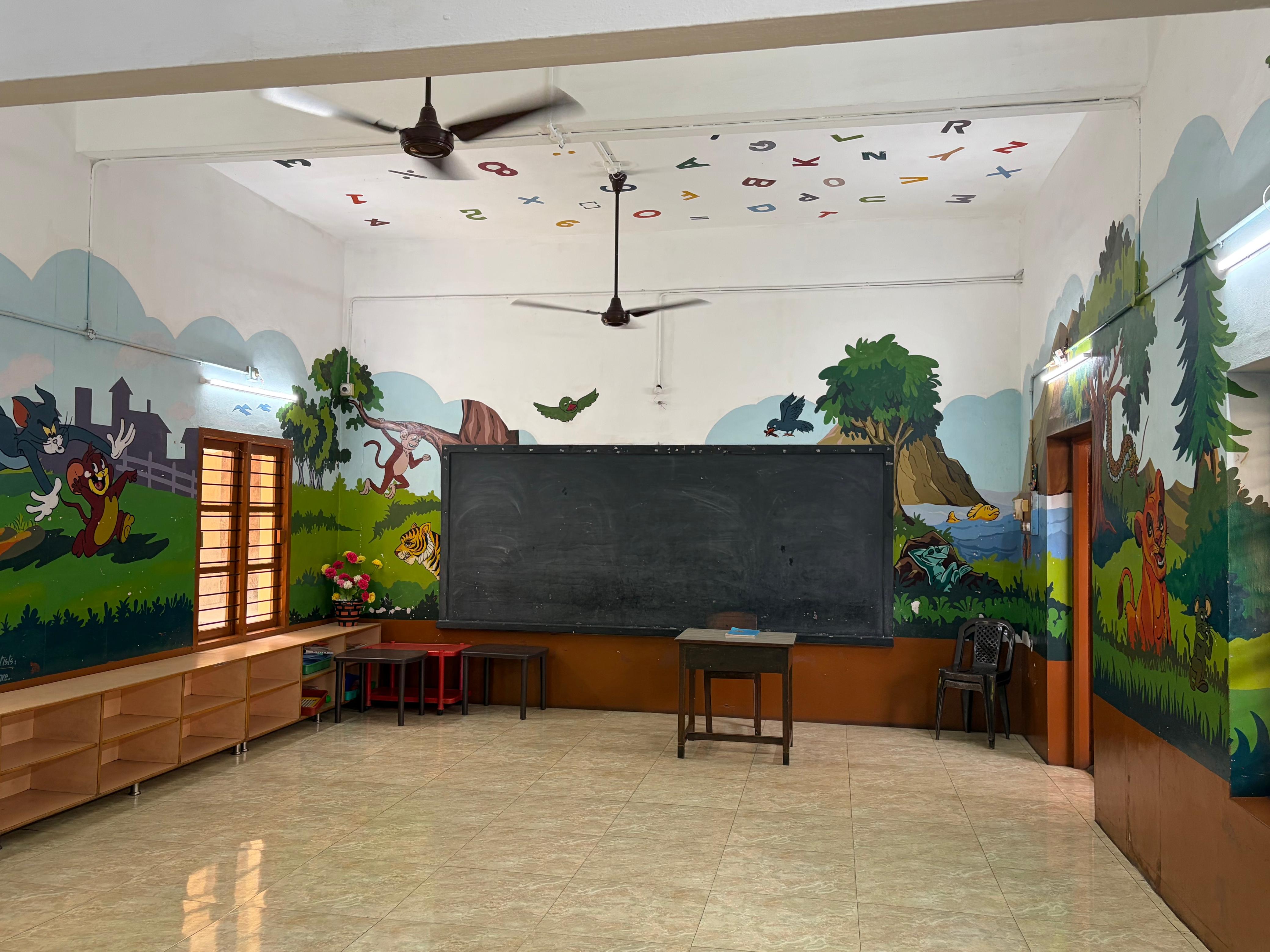 Nursery room at Chinmaya School